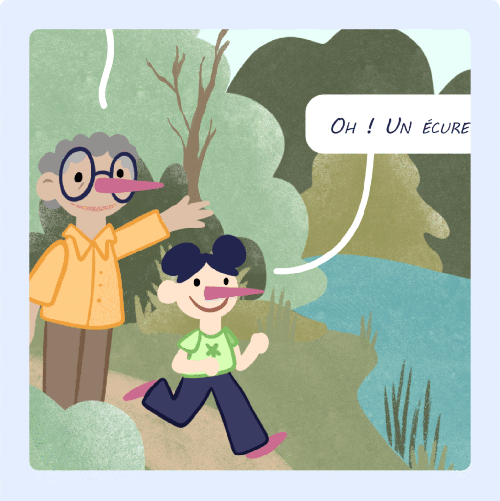 Miniature d'un projet exemple de la BD sérieuse et aussi ludique « La ripisylve »